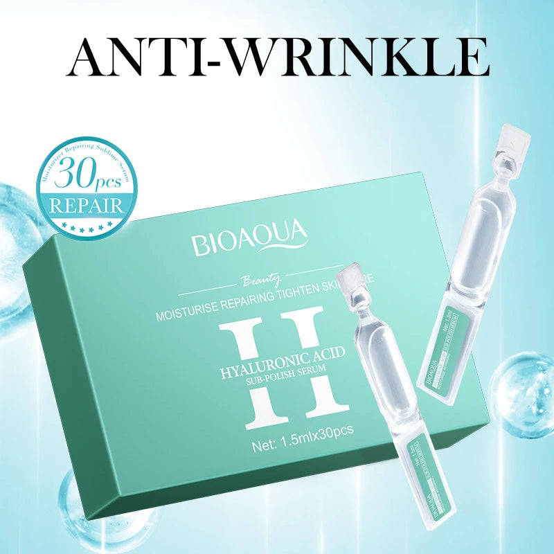 BIOAQUA Vitamin C, Retinol & Hyaluronic Acid Essence – Brightening, Hydrating & Anti-Aging Serum