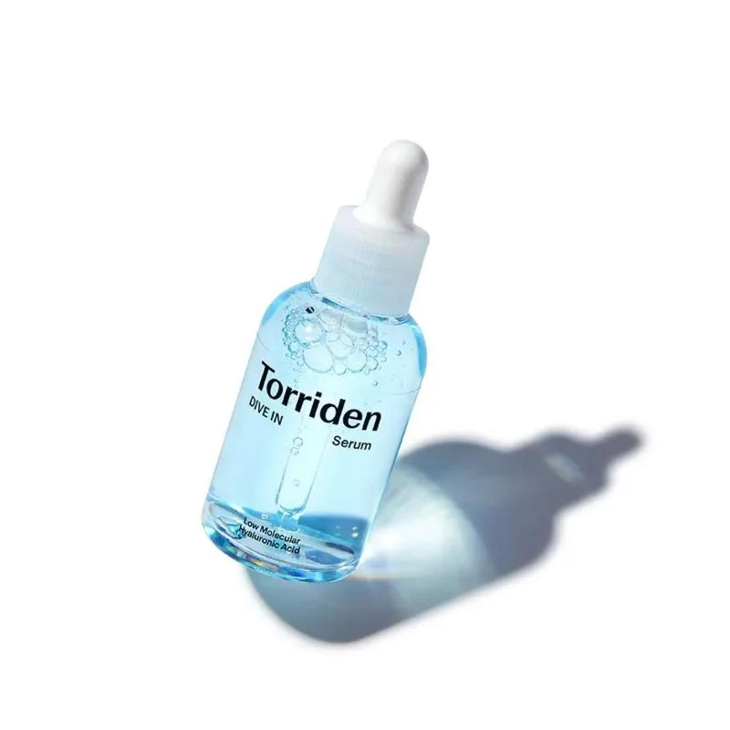 TORRIDEN DIVE-IN Hyaluronic Acid Serum 50ml & Korean Skincare Collection – Hydrating Serum, Eye Cream, Lip Balm, Cleansing Foam & Soothing Cream