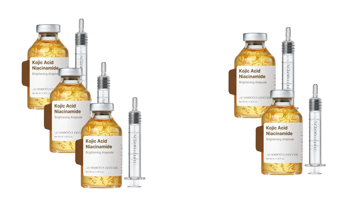 Kojic Acid & Turmeric Facial Serum 30ml – Hydrating Skincare with Niacinamide for a More Even-Looking Complexion