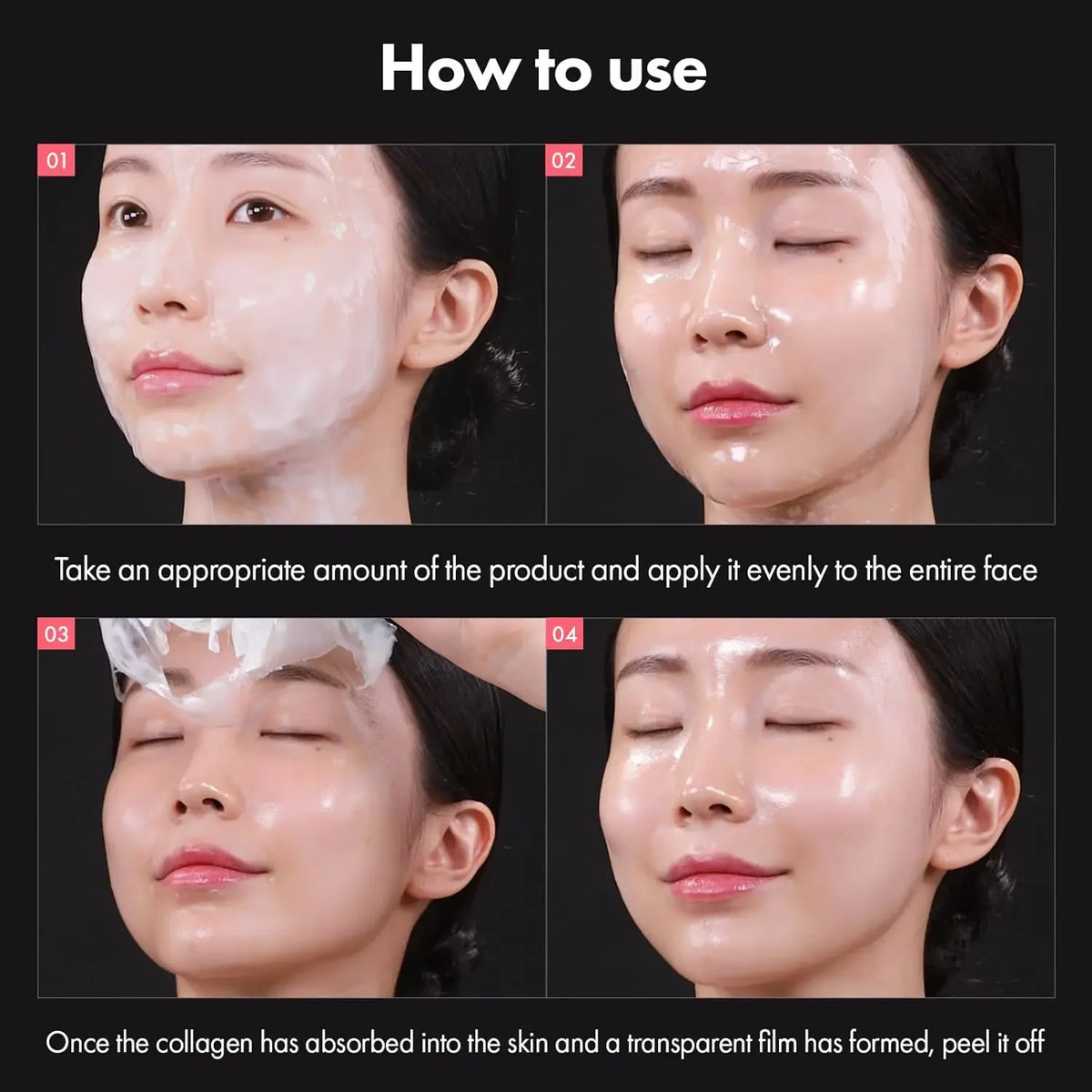 Collagen Wrapping Peel-Off Face Mask 50g – Hydrating Facial Mask for Smooth, Plump & Radiant-Looking Skin