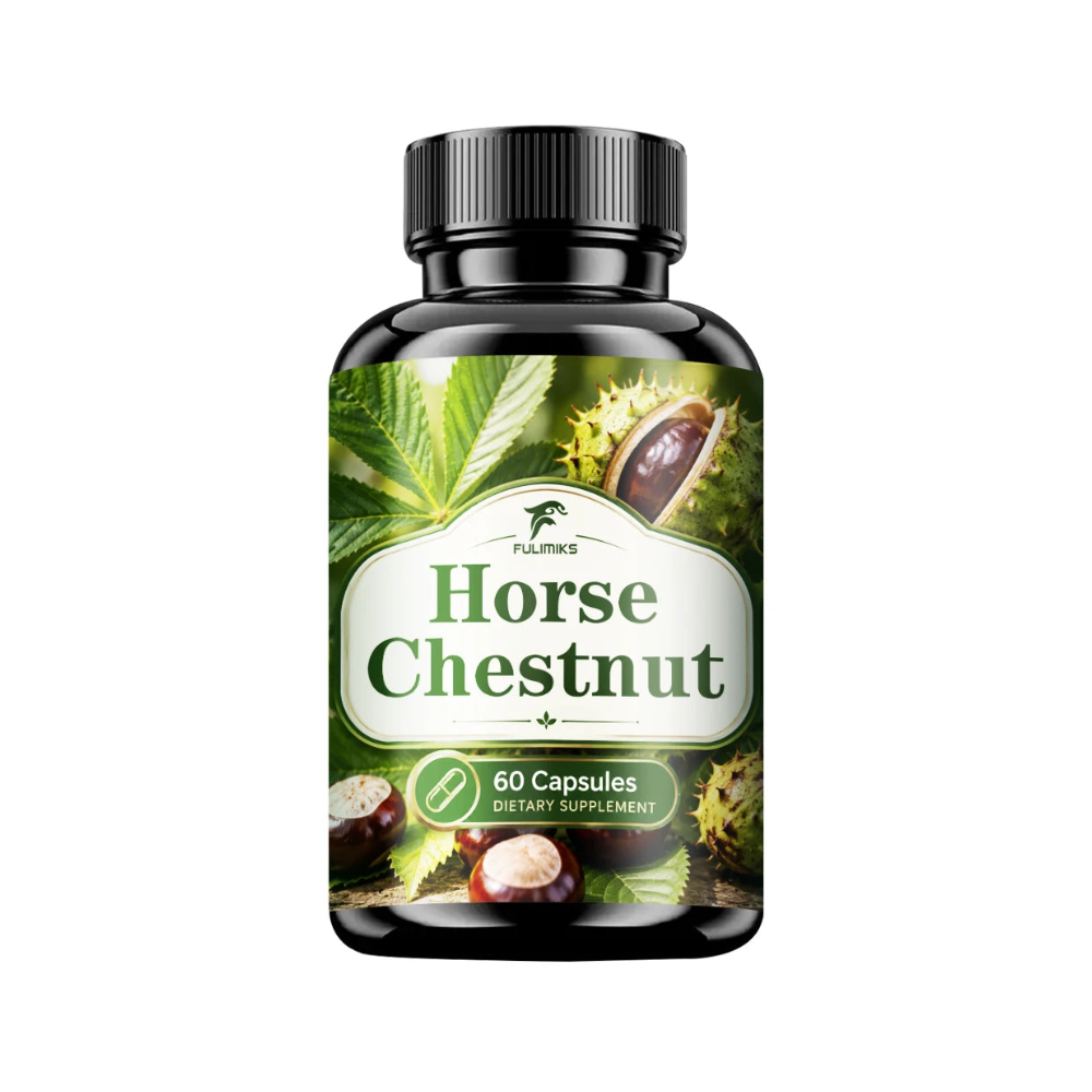 Horse Chestnut Supplement with Rutin & L-Arginine – Healthy Veins & Circulation Support