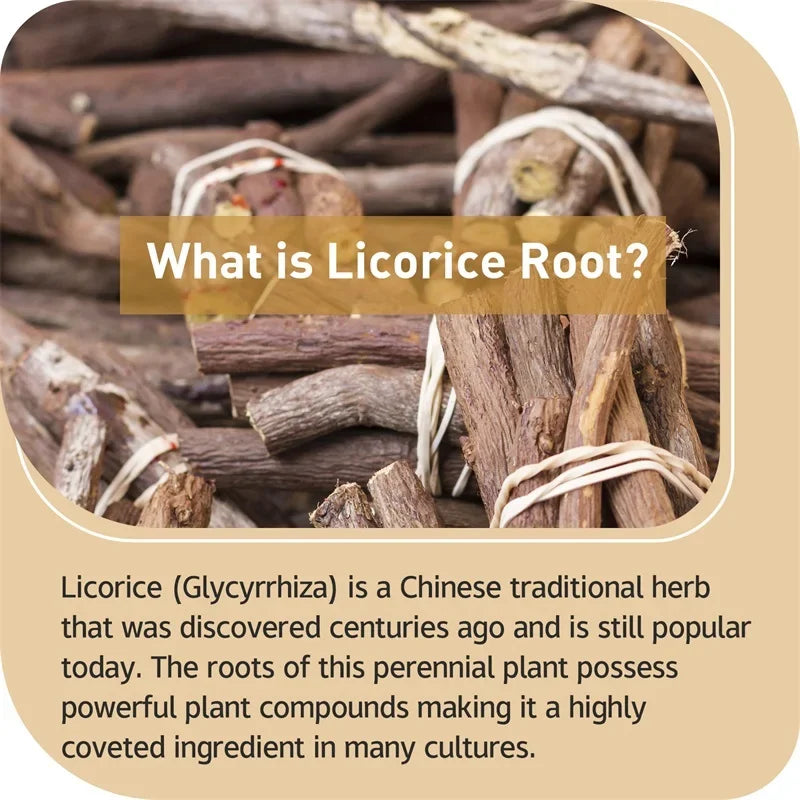 PSLALAE Licorice Root Capsules – Daily Digestive, Antioxidant & Heart Health Support