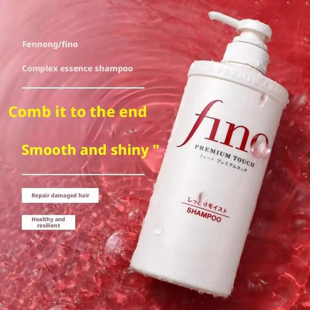 Japanese Fino Hair Care Shampoo & Conditioner – Moisturizing, Frizz Control, Repair & Volume