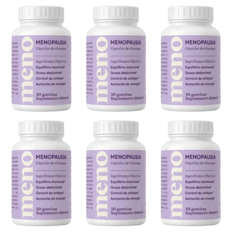 Menopause Support Capsules – Ashwagandha, Vitex, Black Cohosh & Vitamin D3, 60 Capsules