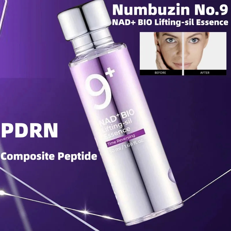 Numbuzin No.9 NAD+ Bio Lifting Essence – PDRN Peptide Firming & Hydrating Korean Skincare