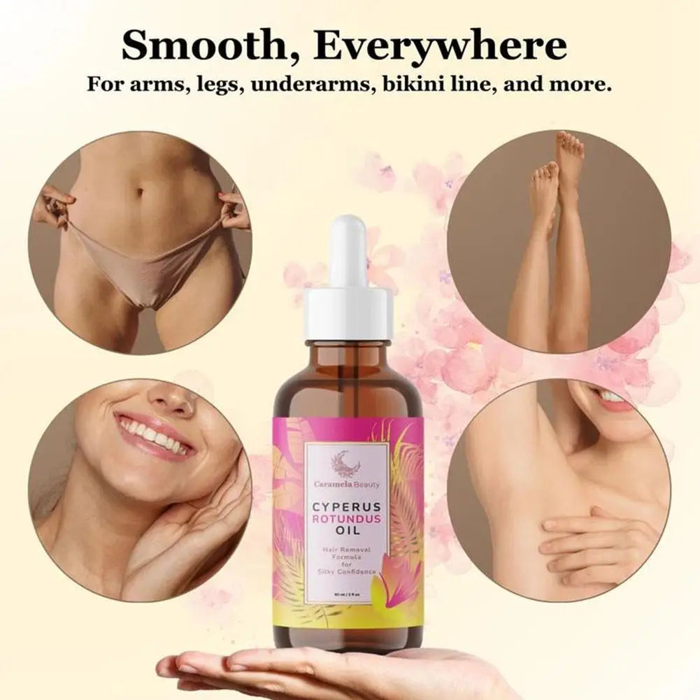 Cyperus Rotundus Oil – Post-Hair Removal Soothing & Moisturizing Skin Oil 60ml