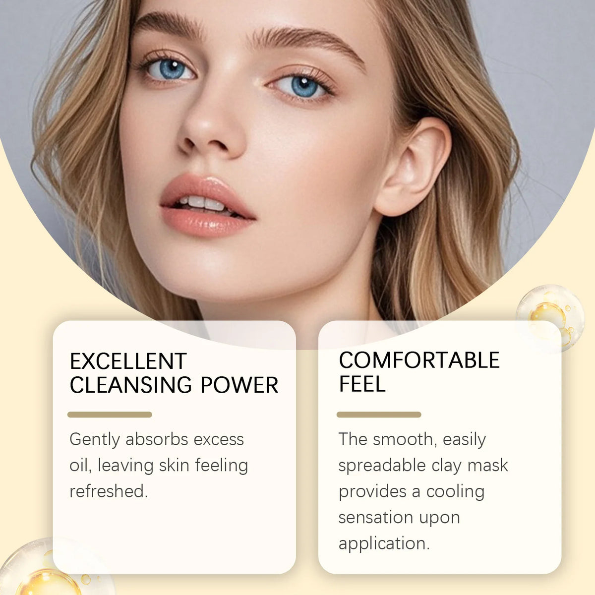 Deep Cleansing Facial Mask 120g – Oil Control, Hydration & Smoother-Looking Skin