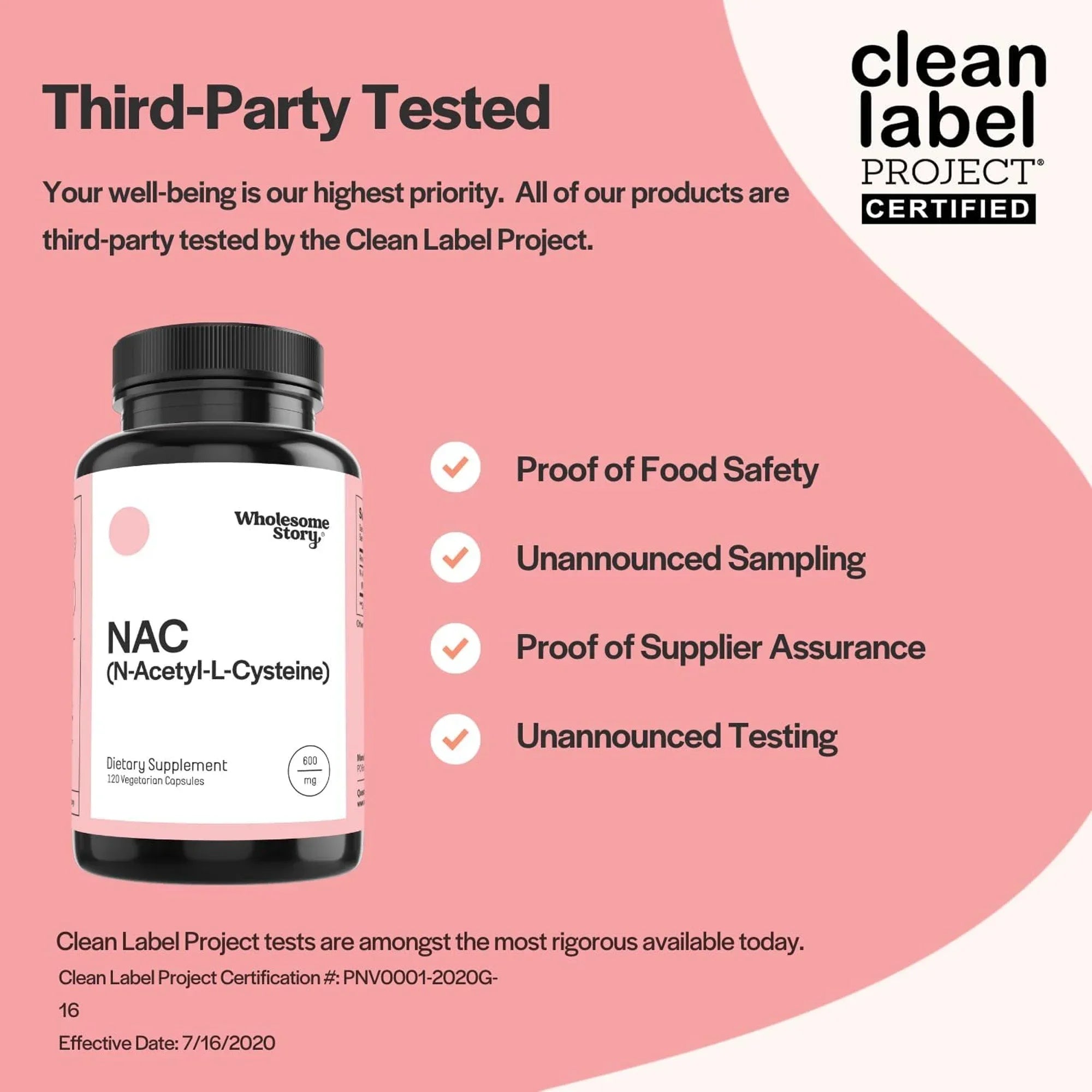 NAC 600mg Capsules – Antioxidant, Liver, Lung & Immune Support