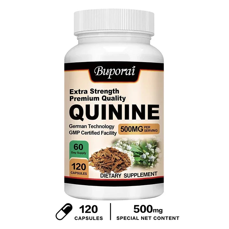 Xemenry Quinine Capsules – Daily Herbal Supplement for Muscle Comfort & Digestive Wellness