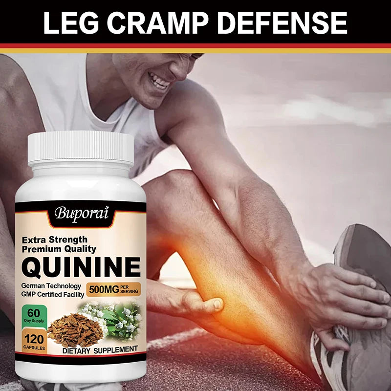 Xemenry Quinine Capsules – Daily Herbal Supplement for Muscle Comfort & Digestive Wellness