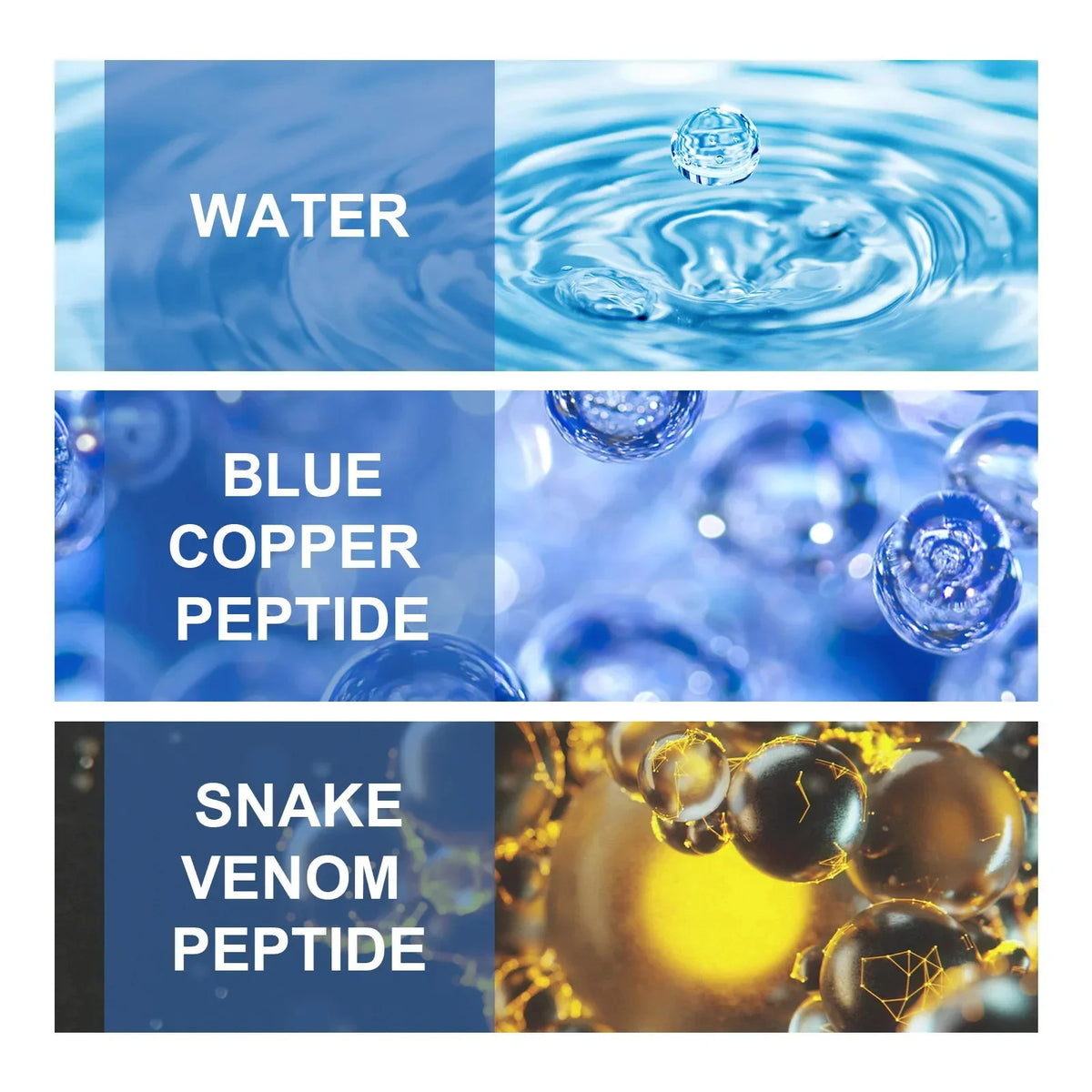 Blue Copper Peptide Facial Serum 30ml – Hydrating Skincare for Smooth, Firm-Looking & Radiant Skin
