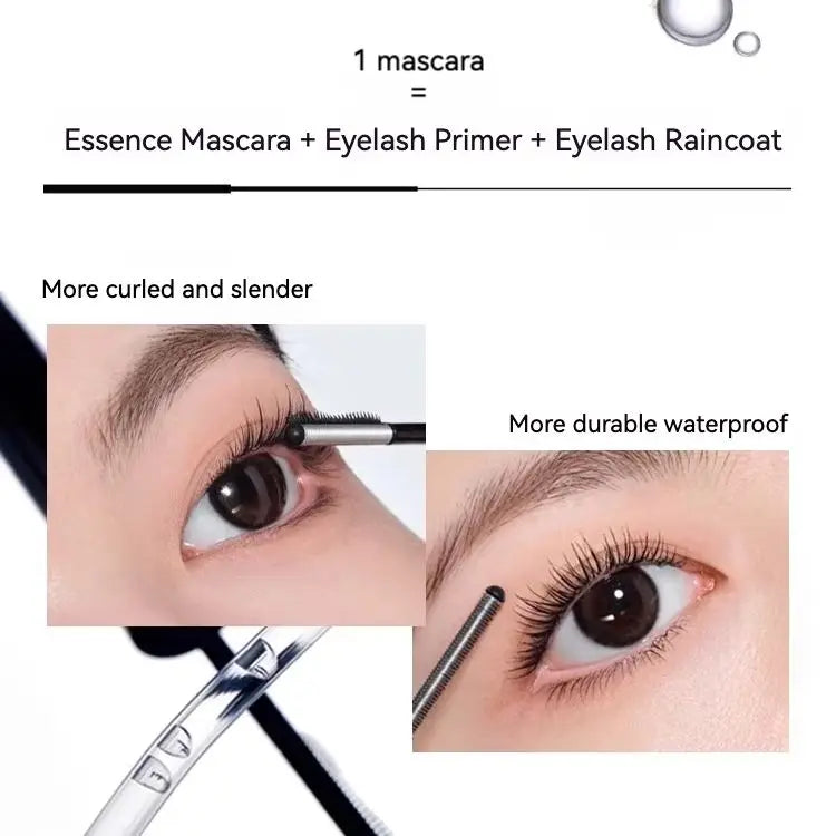 3D Curling Mascara – Lengthening, Volumising & Water-Resistant Lash Definition