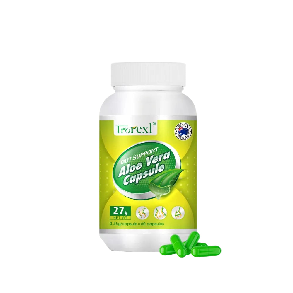 Aloe Vera Capsules – Herbal Supplement, 60 Capsules