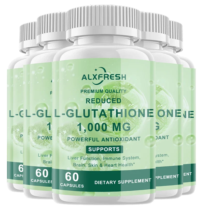 ALXFRESH Glutathione Capsules – Antioxidant Supplement for Skin, Liver & Immune Support