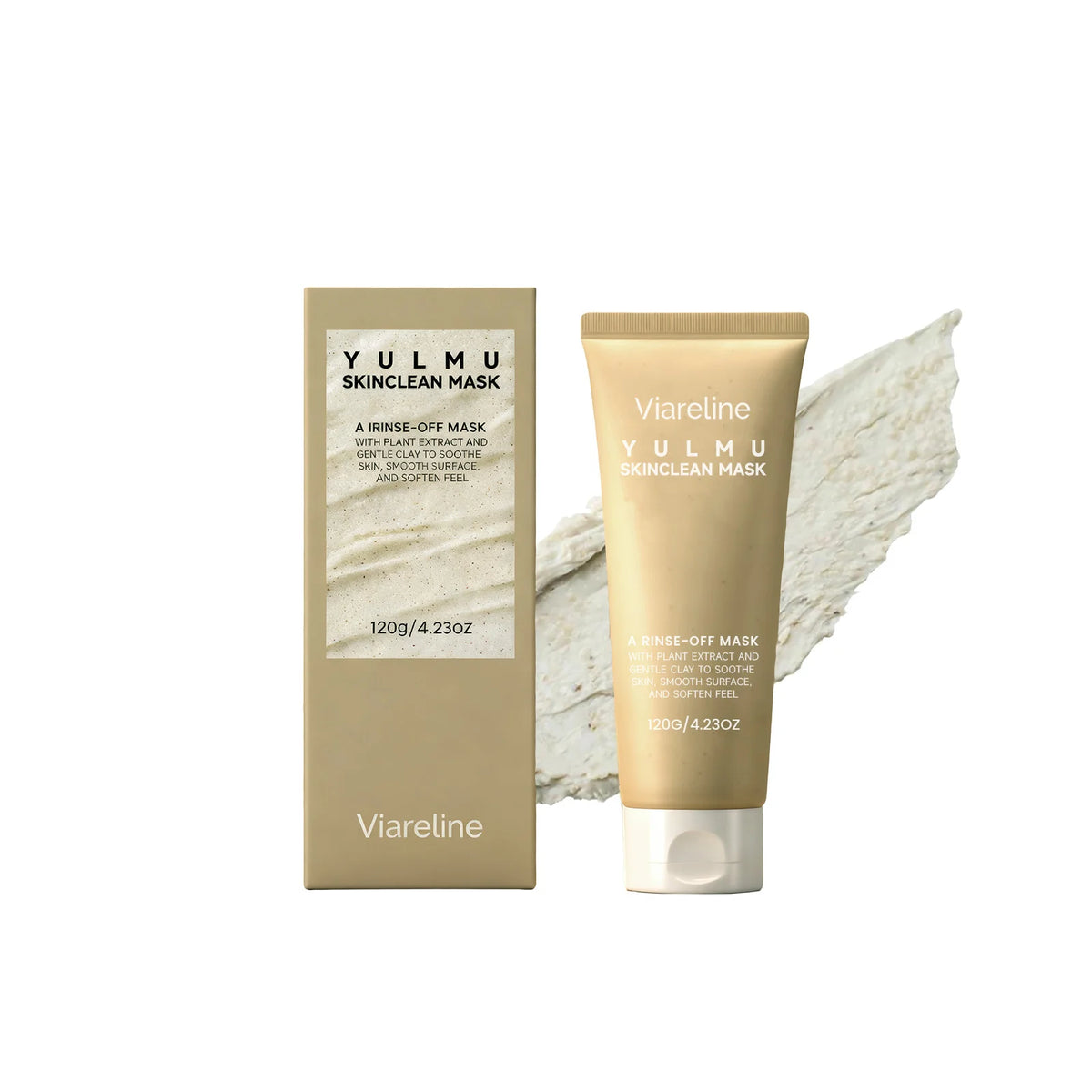 Deep Cleansing Facial Mask 120g – Oil Control, Hydration & Smoother-Looking Skin
