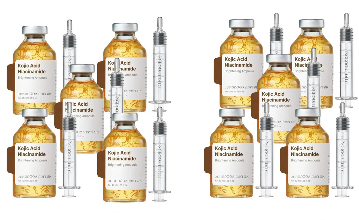 Kojic Acid & Turmeric Facial Serum 30ml – Hydrating Skincare with Niacinamide for a More Even-Looking Complexion