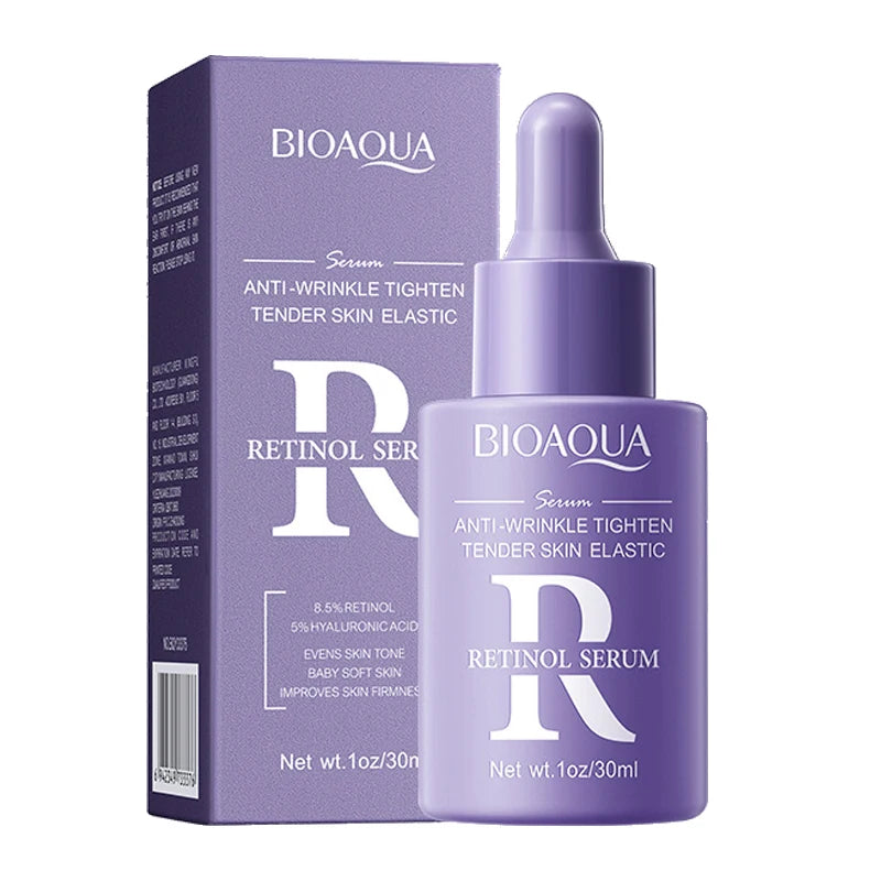 BIOAQUA Vitamin C Retinol & Hyaluronic Acid Serum – Hydrating & Brightening Facial Essence