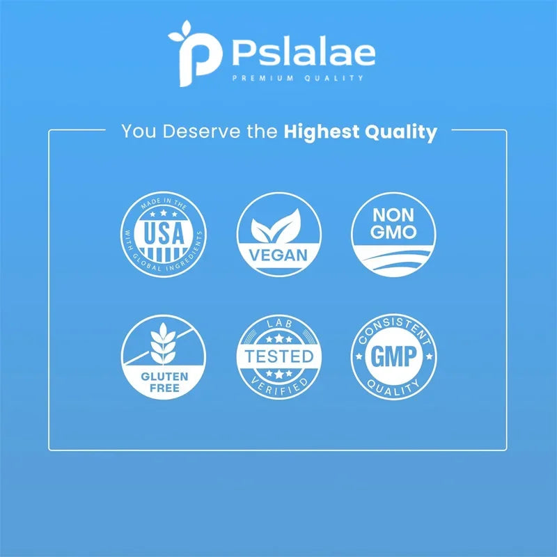 Pslalae 15-in-1 Lung Health Formula – Respiratory, Immune & Daily Breathing Support Capsules