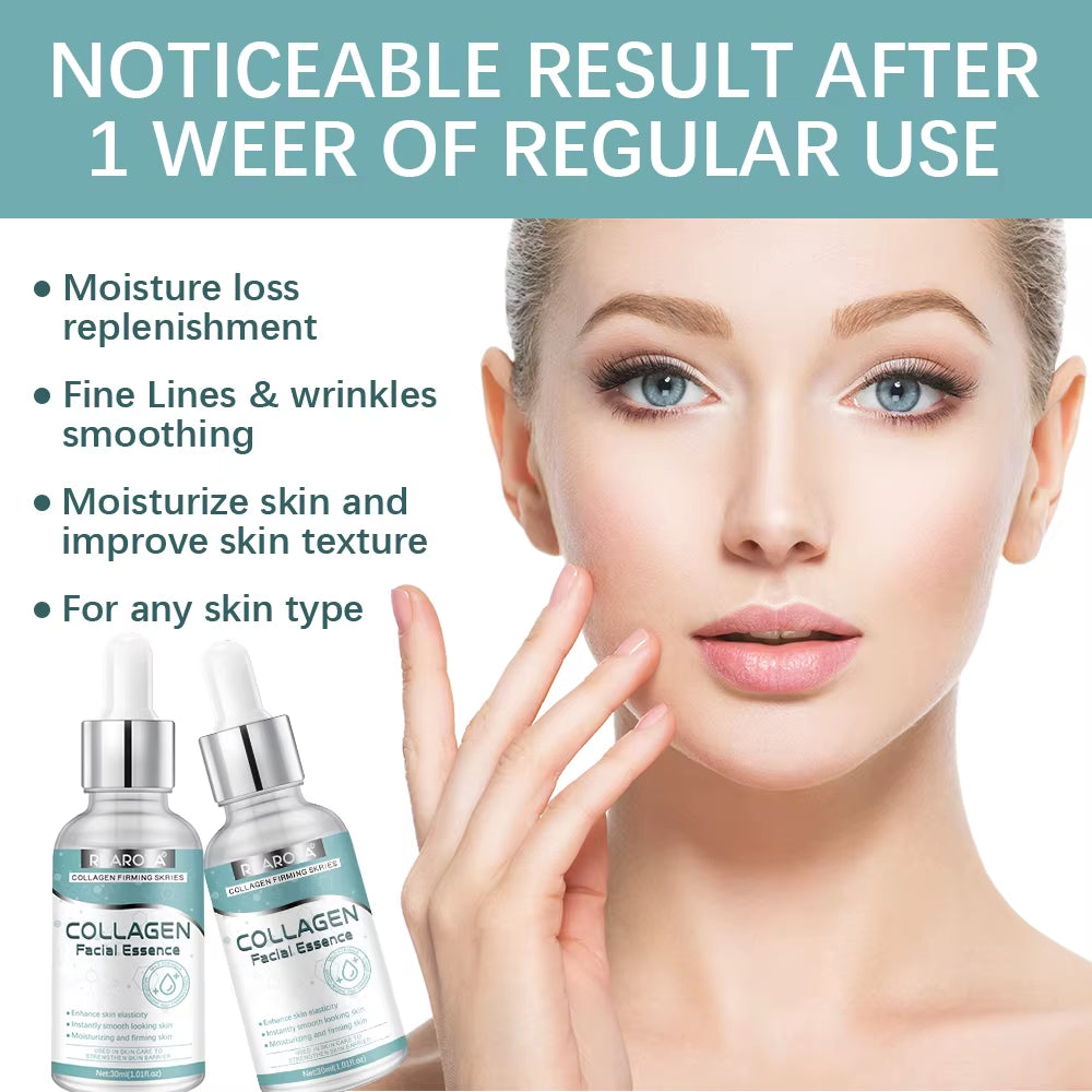 Hyaluronic Acid Essence Prevents Aging Reduces Collagen Fine Lines Tightens Moisturizes Smoothes and Brightens Face Essence