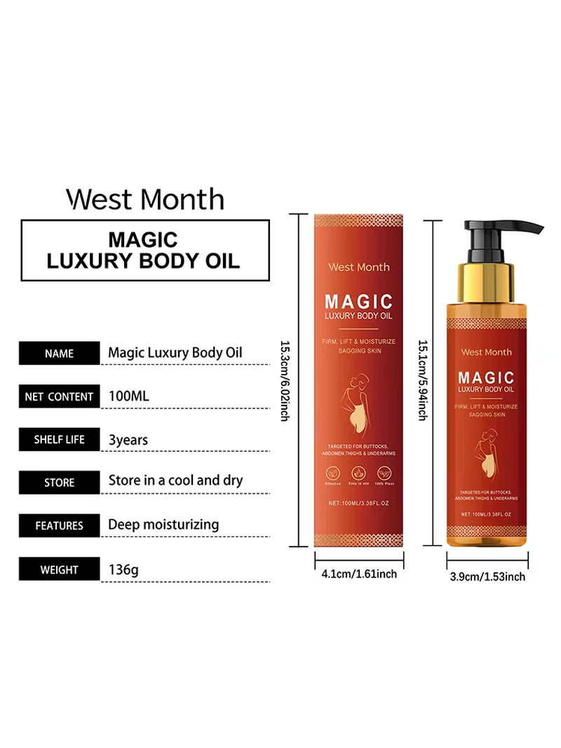 WESTMONTH Magic Luxury Body Oil — Deep Moisture, Quick Absorb | Body Oil | Dolcie Care