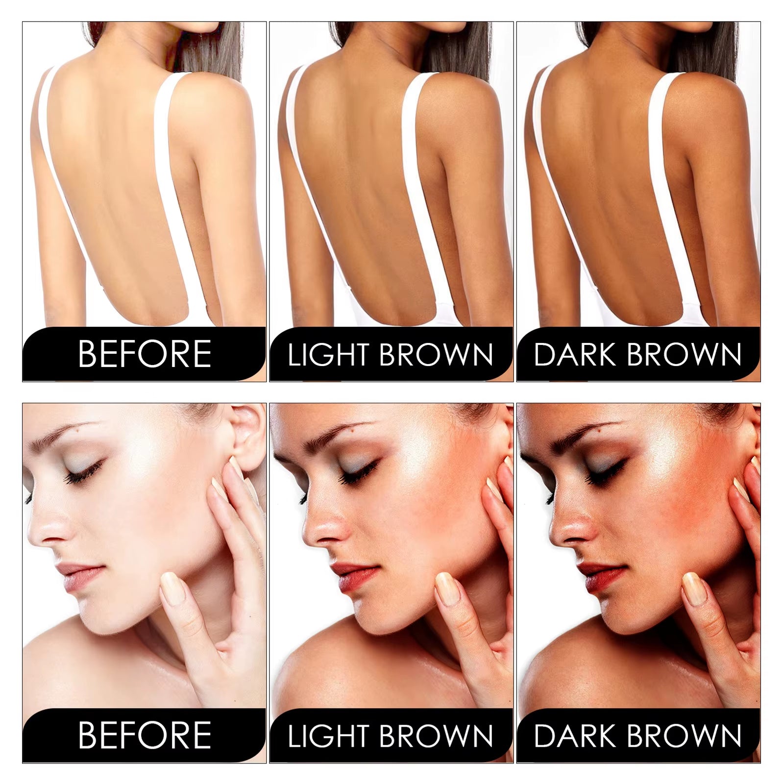 Summer Body Tanning Cream Long Lasting Bronzer Fake Tan Nourishing Sunbeds Sunless Booster Outdoor Beach Self-Tanning Lotion