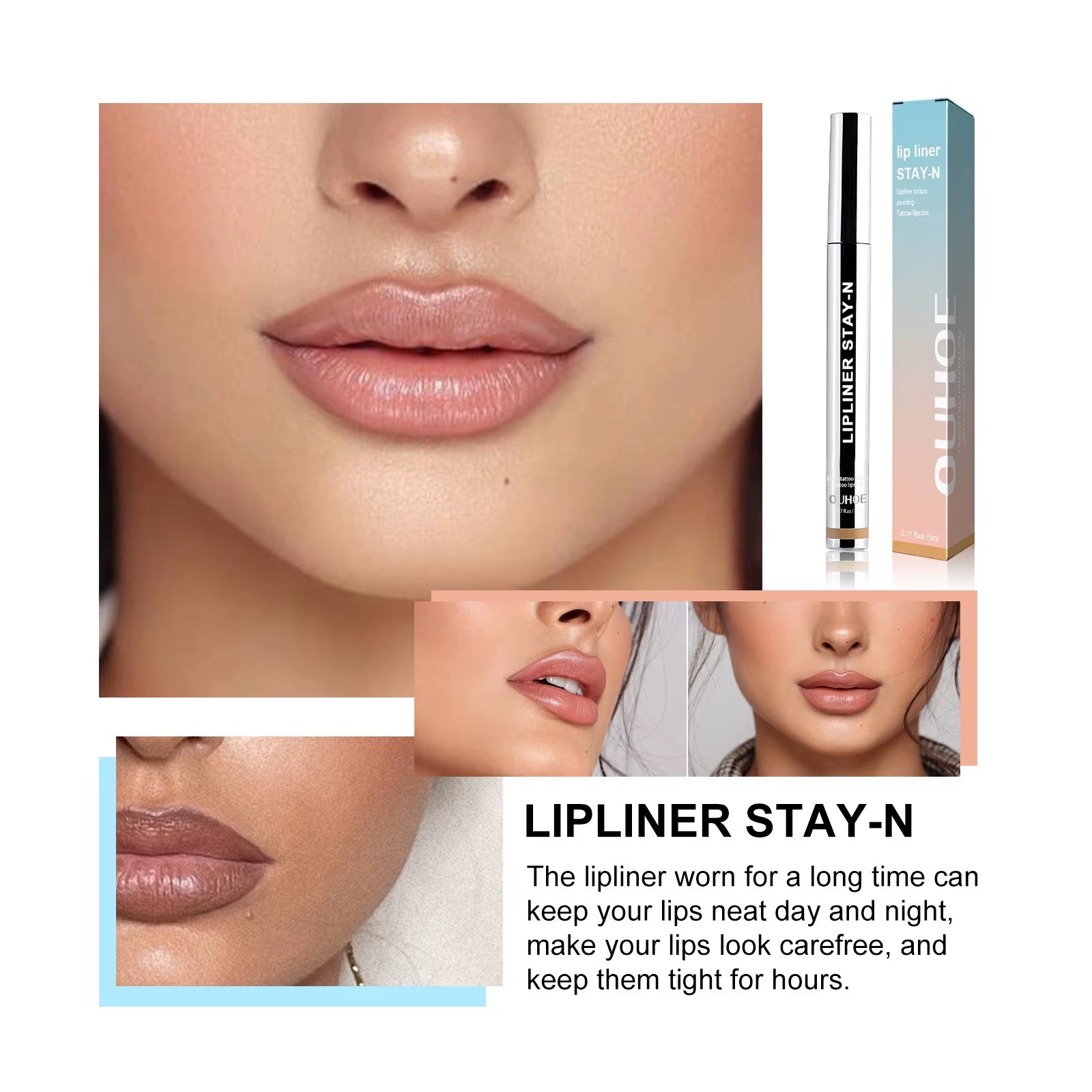 Peel off Lip Liner Waterproof Long Lasting Tattoo Lip Gloss Not Take off Nourish Lipstick Cosmetics Matte Sexy Plump Lip Pencil
