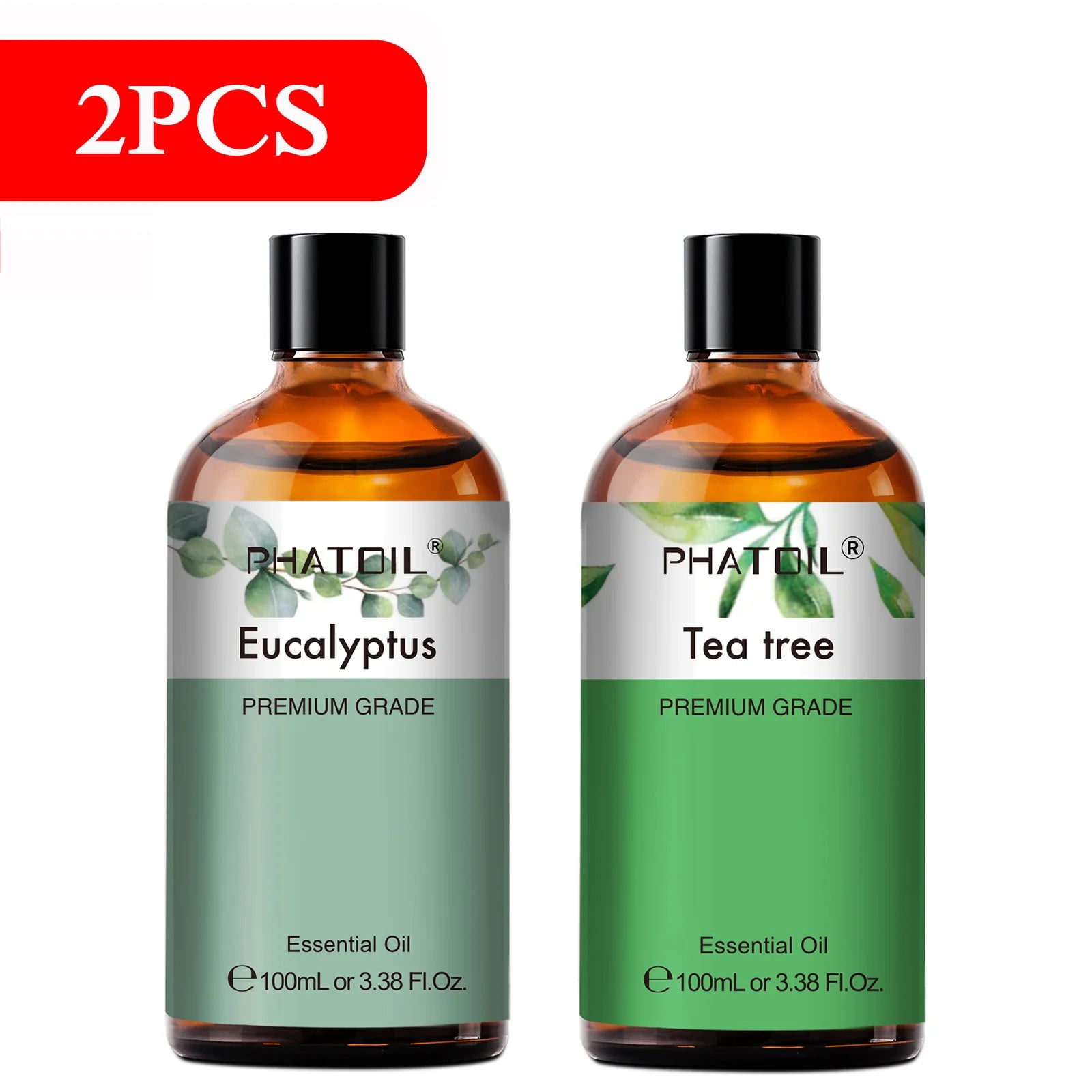 100Ml Natural Essential Oil for Aromatherapy Lemongrass Eucalyptus Lavender Peppermint Fragrance Essential Oils
