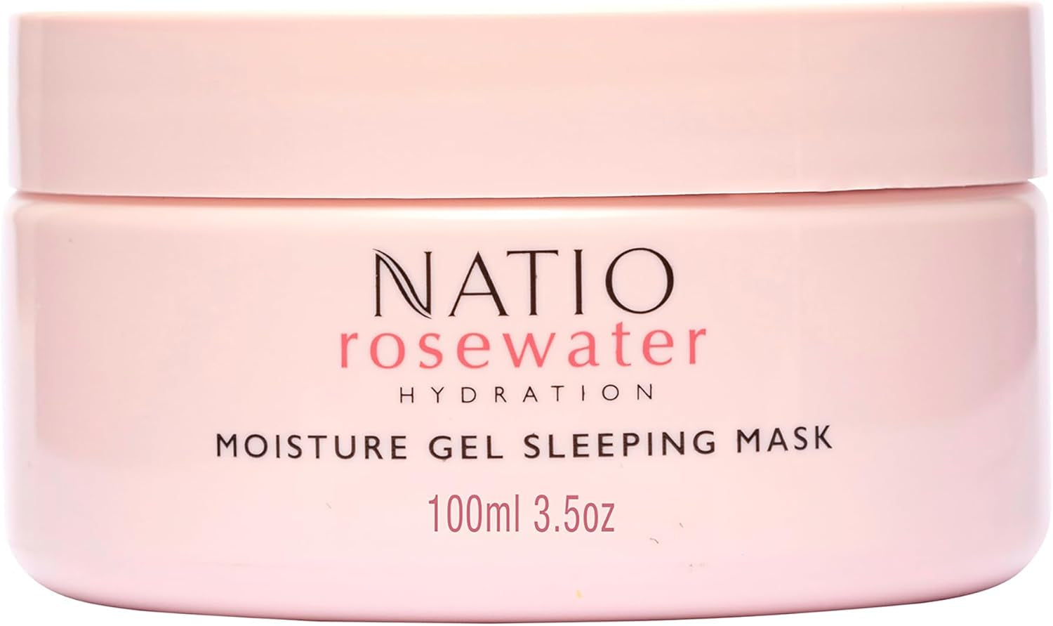 Australia Rosewater Hydration Moisture Gel Sleeping Mask 100G - Plumping Overnight Face Mask with Roswater, Hyaluronate & Calendula - Face Moisturiser for All Skin Types - Made in Australia