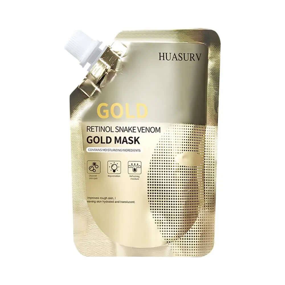 Gentle Gold Peel-Off Face Mask — Purify Pores & Remove Impurities 80g — gold peel-off face mask for pore cleansing, oil control & blackhead removal | Skin Care Masks & Peels | Beauty & Health,Face Care,Skin Care | Dolcie Care