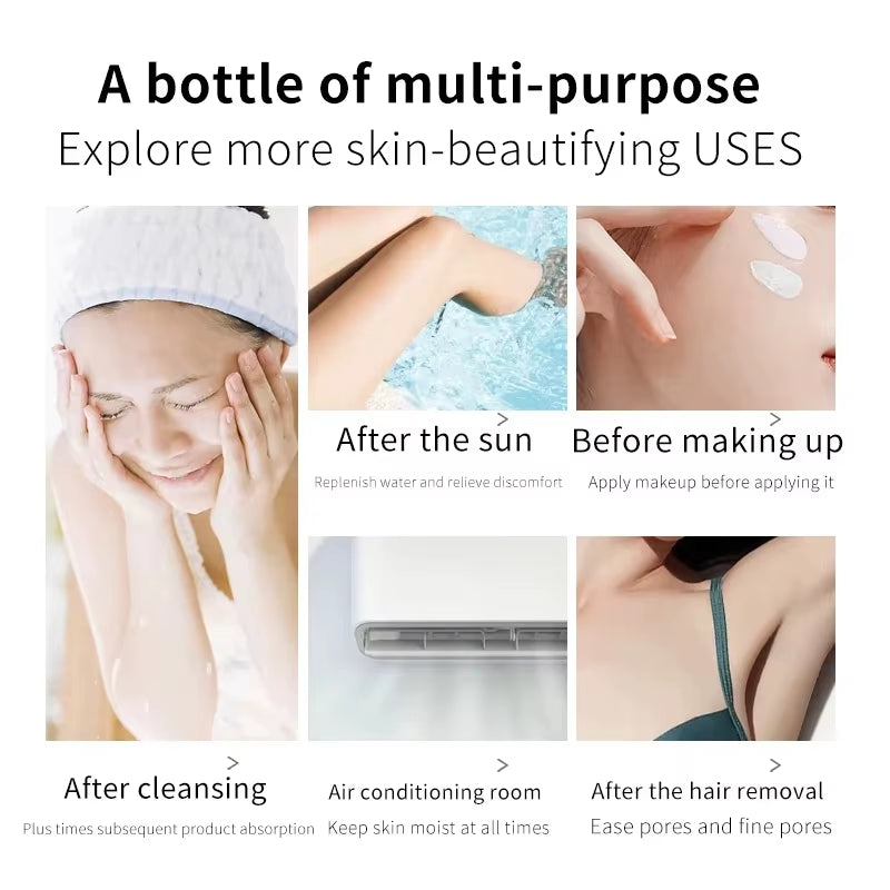 Aloe Vera Moisturizing Spray Facial Mist Essence Makeup Water Refreshing Oil Control Soothing Face Toner Skin Care 150Ml