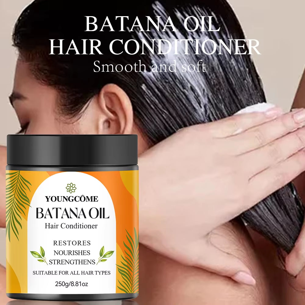 YOUNGCOME 100% Pure & Natural Batana Oil — Nourishing Hair & Scalp Care (100g / 250g) — 100% pure & natural batana oil for nourishing scalp, reducing breakage & boosting shine | Hair Care | Beauty & Health,Hair Care & Styling,Shampoo & Conditioner & Hair