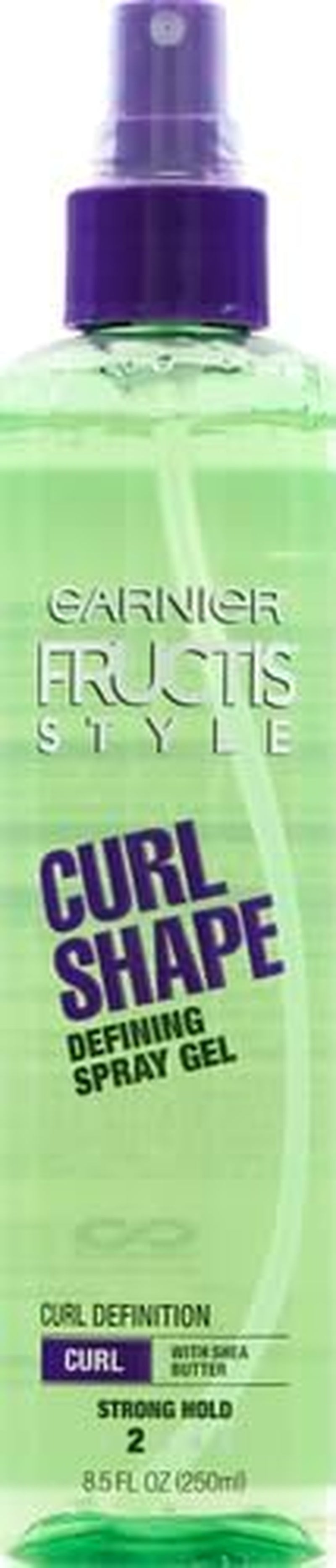 Fructis Style Curl Shape Defining Spray Gel, Curly Hair, 8.5 Fl. Oz.