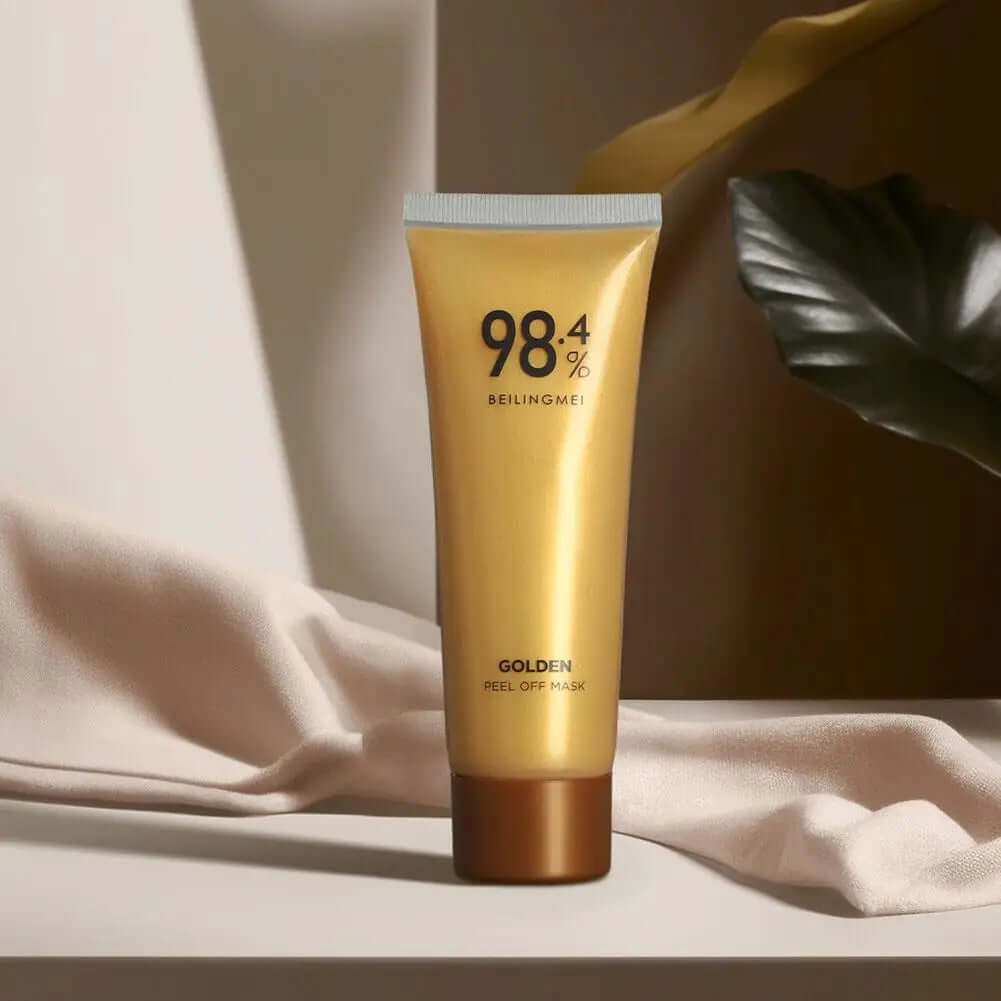 Gentle Gold Peel-Off Face Mask — Purify Pores & Remove Impurities 80g — gold peel-off face mask for pore cleansing, oil control & blackhead removal | Skin Care Masks & Peels | Beauty & Health,Face Care,Skin Care | Dolcie Care