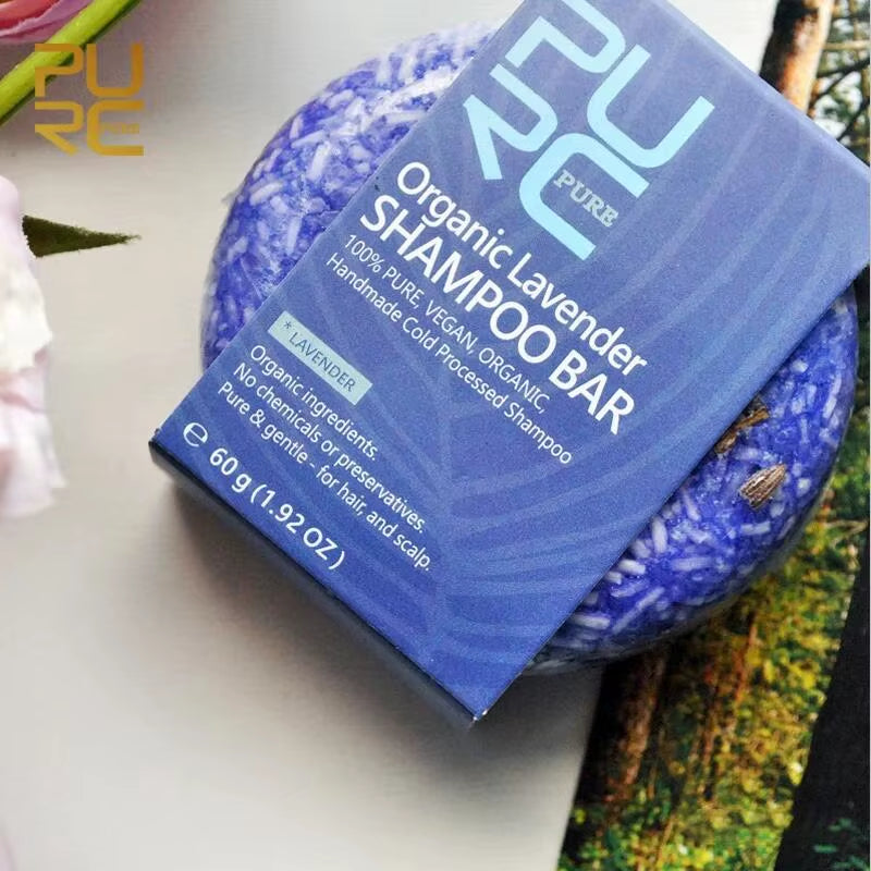 Lavender Shampoo Bar Smoothing Hair Conditioner Scalp Treatment Hair Care