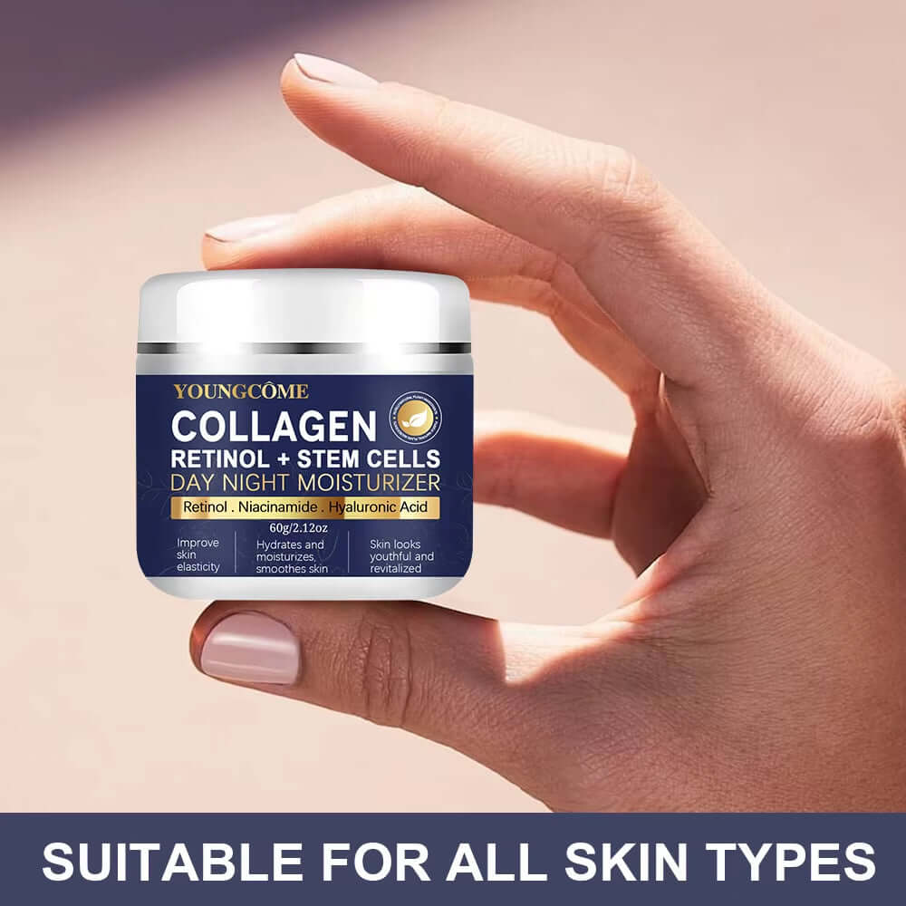 YOUNGCOME Collagen & Hyaluronic Acid Night Treatment — Anti-Wrinkle, Moisturizing, Brightening (30g / 60g / 100g) — collagen & hyaluronic acid night treatment for anti-wrinkle care, deep hydration & brightening | Anti-Aging Skin Care | Beauty & Health,Fac