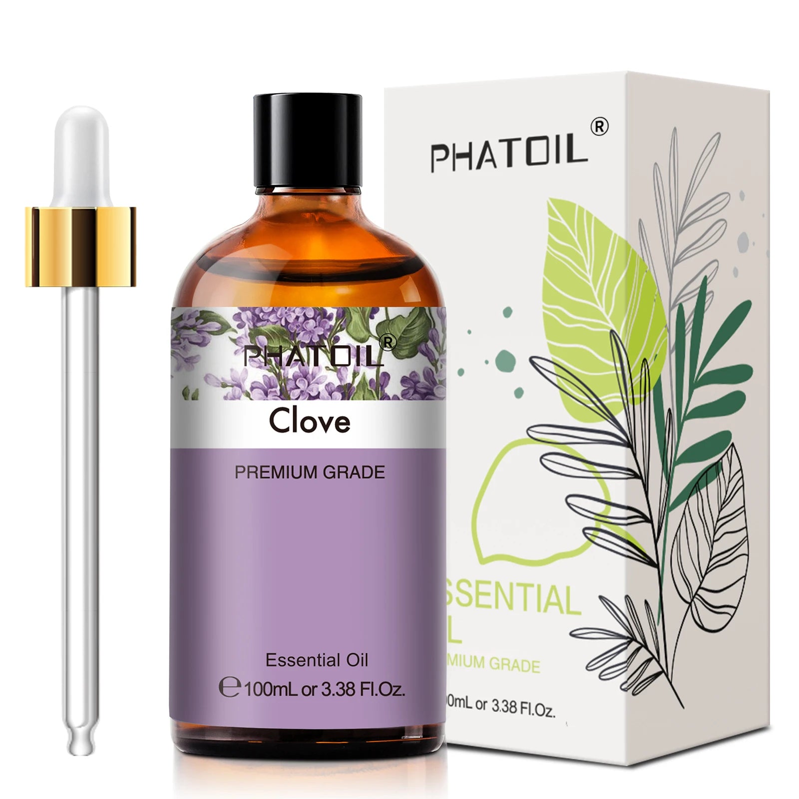 100Ml Natural Essential Oil for Aromatherapy Lemongrass Eucalyptus Lavender Peppermint Fragrance Essential Oils
