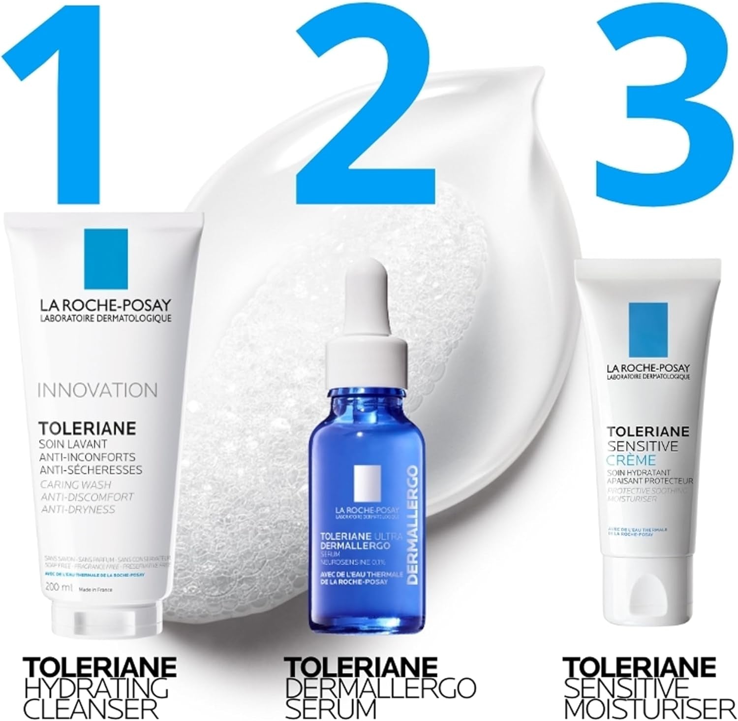La Roche-Posay Toleriane Cleanser 200Ml, Caring Wash