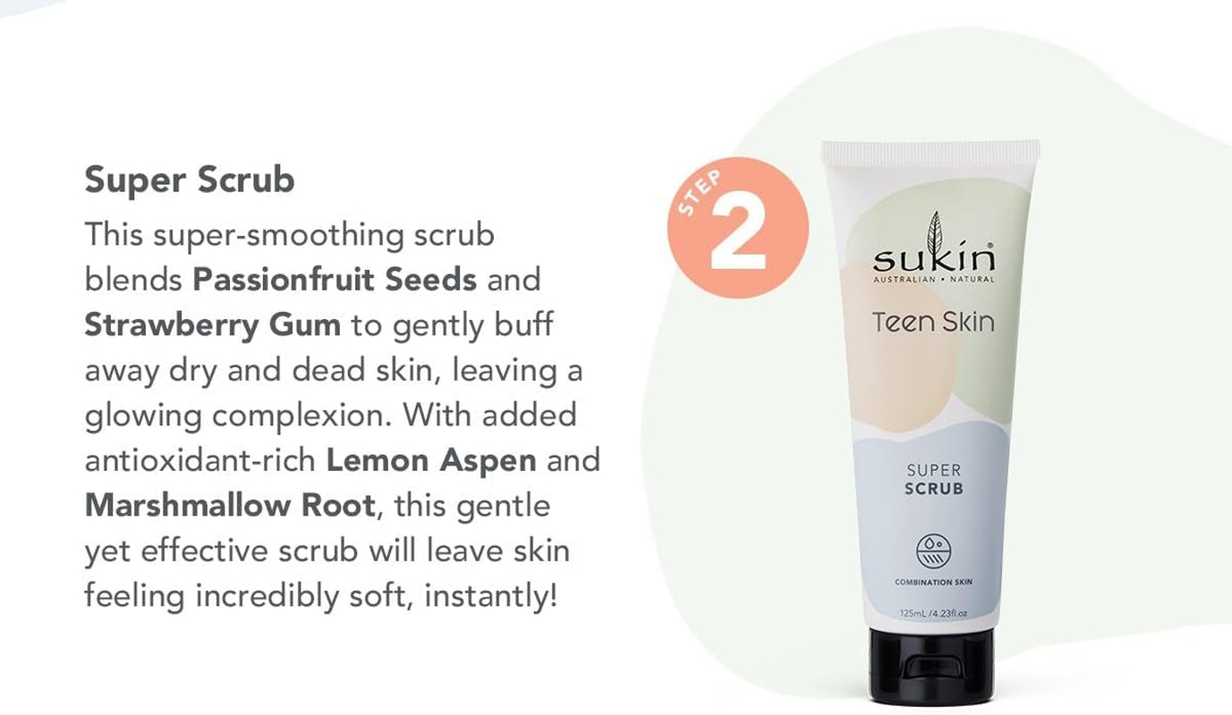 Teen Skin, Super Scrub, 125Ml