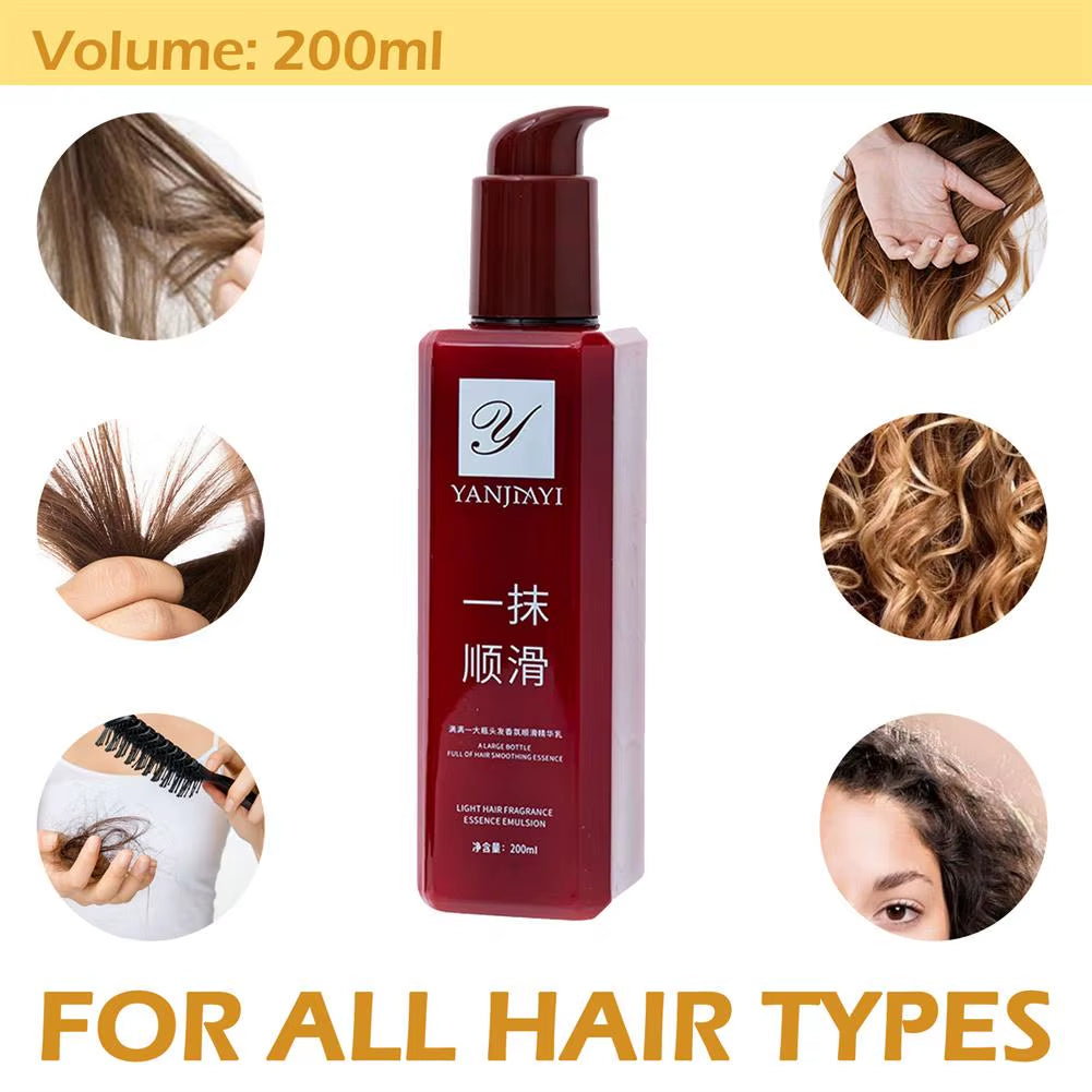 Jaysuing Hair Smoothing Leave-In Conditioner — Lightweight, Anti-Frizz, No-Rinse (200ml) — lightweight, no-rinse leave-in conditioner for anti-frizz smoothing & damage repair | Conditioners | Beauty & Health,Hair Care & Styling,Shampoo & Conditioner & Hai