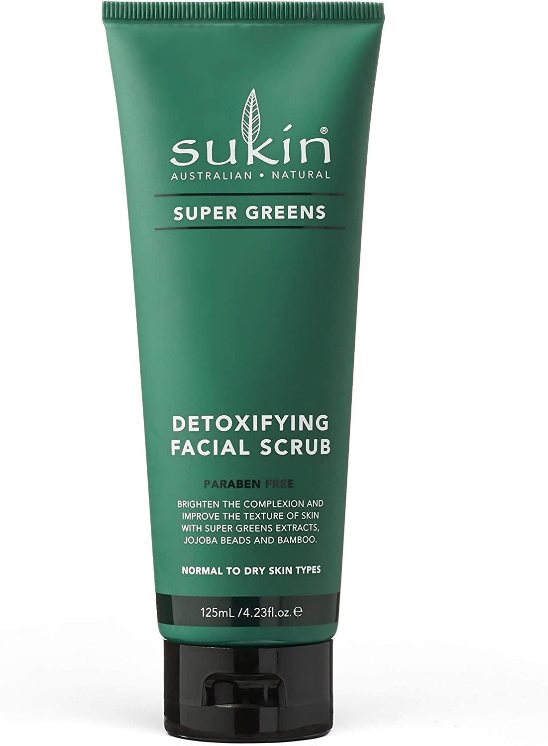 Super Greens, Facial Scrub, 125Ml