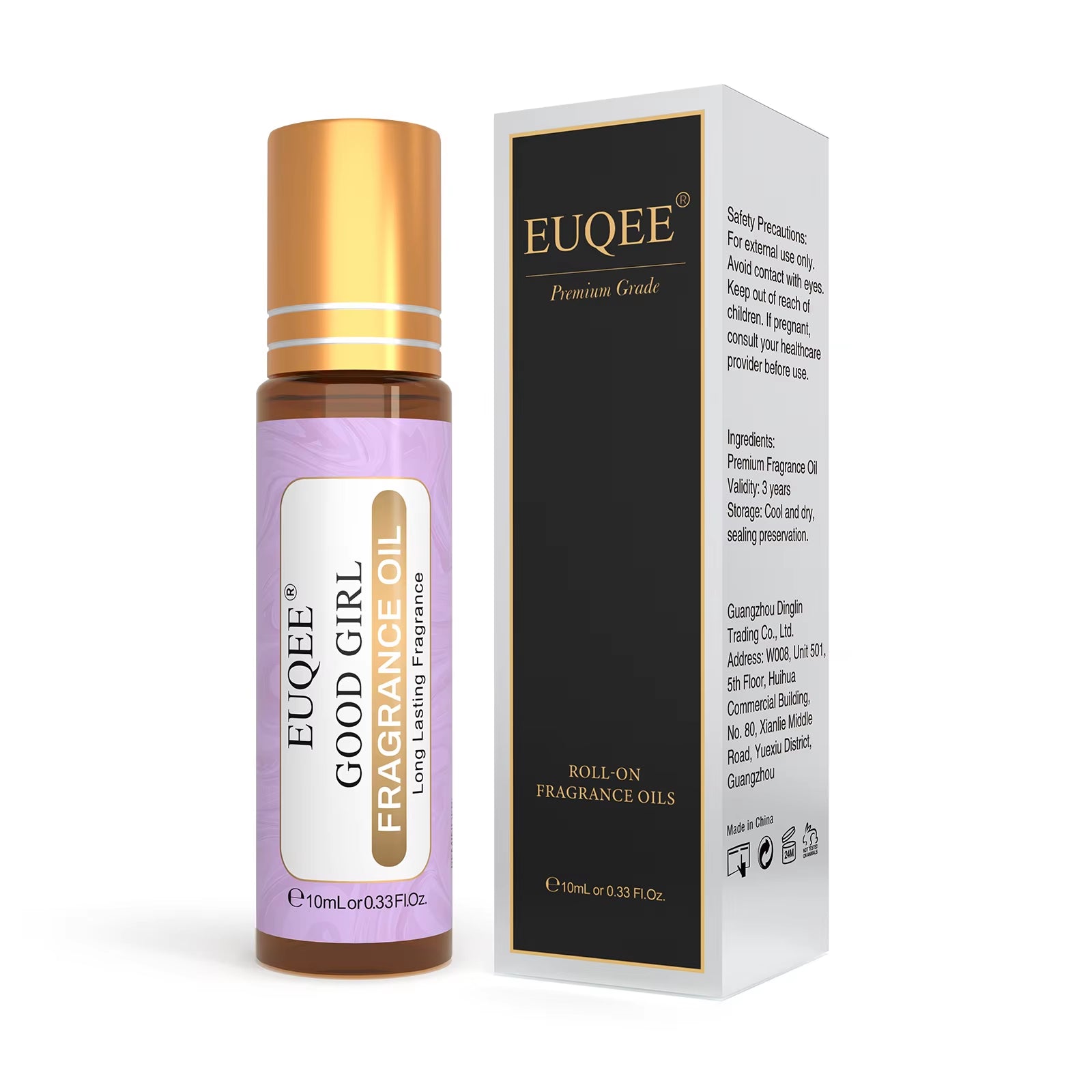 10Ml Women'S Roller Fragrance Oil-Coconut Vanilla Bubble Gum Bright Crystal Bombshell Midnight Rose Angel Aroma Oil