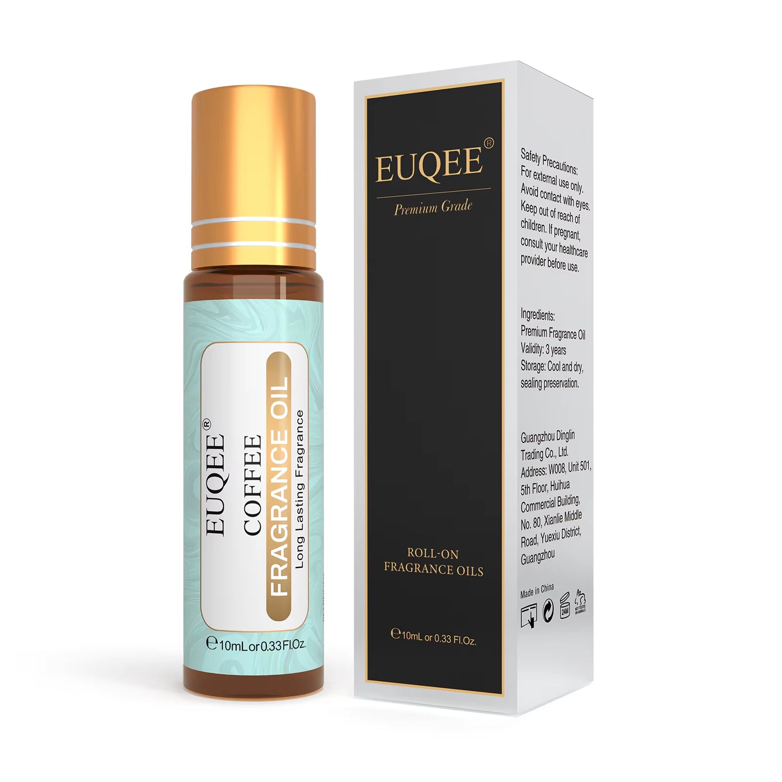 10Ml Women'S Roller Fragrance Oil-Coconut Vanilla Bubble Gum Bright Crystal Bombshell Midnight Rose Angel Aroma Oil