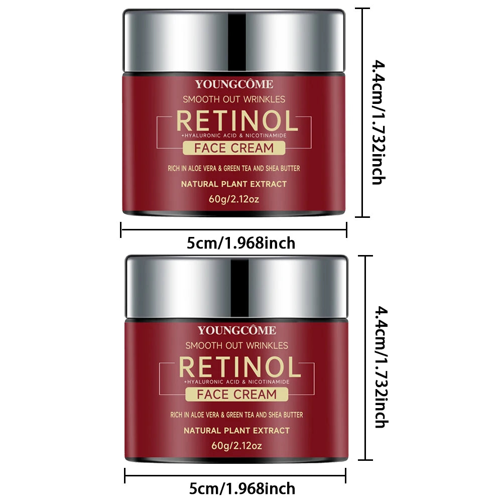 Retinol Lifting & Firming Night Cream — Smoothing, Brightening & Moisturizing (30g / 60g) — retinol night cream for lifting, firming, smoothing & overnight hydration | Face Serums | retinol, night cream, lifting, firming, smoothing, brightening, moisturiz