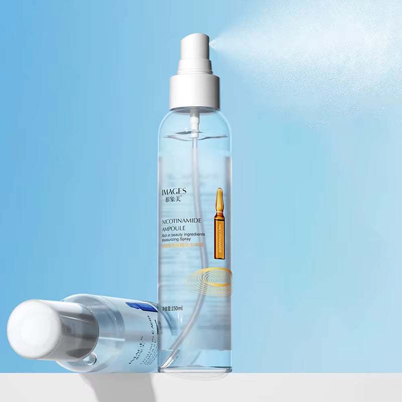 150Ml Hyaluronic Acid Face Essence Spray Anti-Aging Remove Wrinkle Shrink Pores Niacinamide Moisturizing Brighten Face Serum