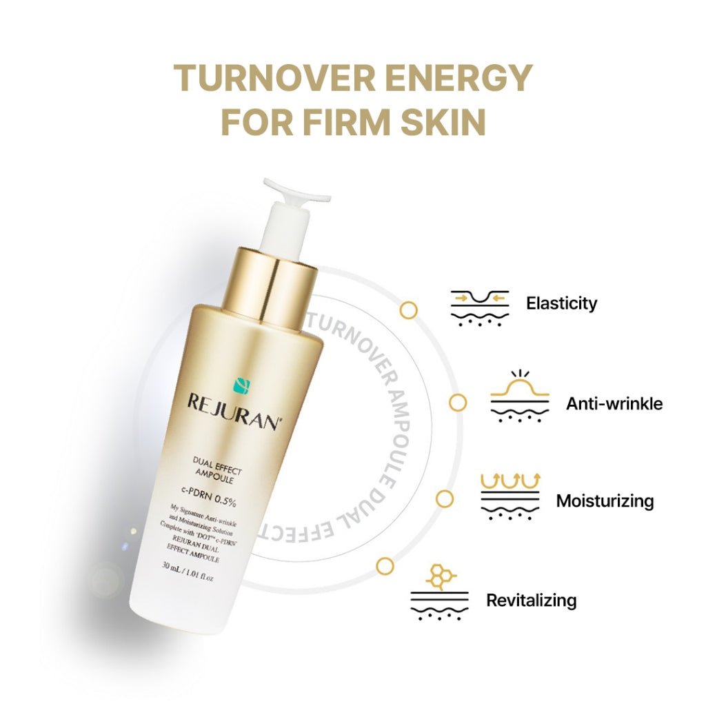 REJURAN Face Cream & Ampoule – Korean Hydrating Firming Anti-Aging Skincare Duo